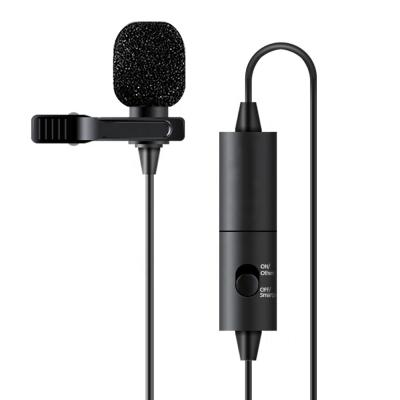 China Multifunctional Lavalier Microphone Collar Omnidirectional Recording Microphone With 3.5mm Plug for sale