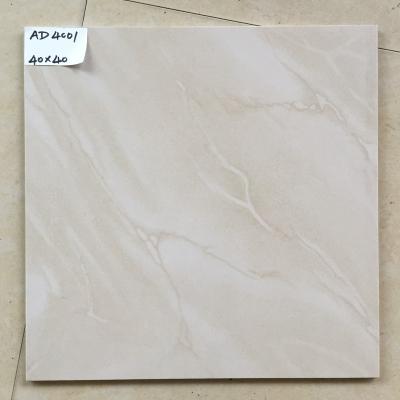 China Modern Soluble Salt Polished Porcelain Tile 40x40 for sale