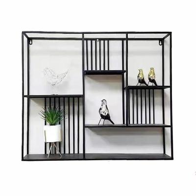 China Eclectic Wholesale Custom Hot Selling Wall Mounted Display Stand For Living Room Decoration for sale