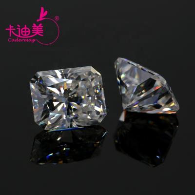 China Fire D Color VVS1 Super White Color Play Or Radiant Cut Fancy Moissanite Gemstones Lab Created Moissanite Diamonds Cut Excellent For Jewelry Making for sale