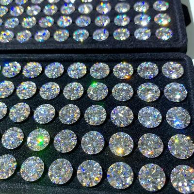 China Jewelry Making Jewelry Wuzhou Cadermay White Round Brilliant Cut DEF Color Loose Moissanite Diamond For Sale for sale