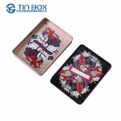 China New Design Materials Recycled Materials Recycled Cigarette Case Cr Luxury Kid Tin Box Packaging Pre Rolled Heavy Duty Metal Tins With Free Sample for sale