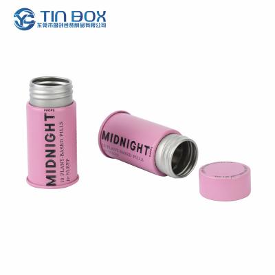 China Recyclable Custom Printing Rectangular Tin Case Child Proof Box Tin Case Onx Cr Tin Small Roll Packaging Box Mint With Custom Logo for sale