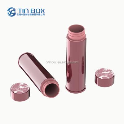 China Recyclable Custom Mini Metal Cigarette Box Sliding Kid Round Tin Candy Gift Small Box Case Heavy Duty Slide Top Tin for sale