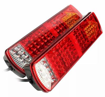 China 52cm Hot Selling Colorful 24V Truck Rear LED Lamp Led 87led 4 Mk3 Truck Rear Tail Light Lights Rav for sale