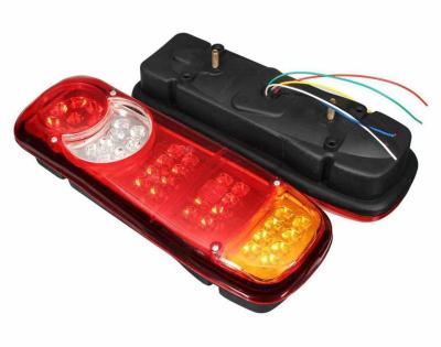 China Waterproof 34cm LED Car Tail Lights For Vans 4 Mk3 Caravans 46LED Rear Tail/Trailer Truck Bus Warning Light Rav Lamp for sale