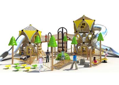 China Professional Custom Backyard Playground Powder Coated Stimulated Kids Curiosity for sale