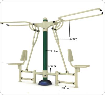 China KQ7159B-Spielplatz-Eignungs-Ausrüstungs-, Erwachsen-oder Kindereignungs-Spielplatz-Gebrauch im Park zu verkaufen