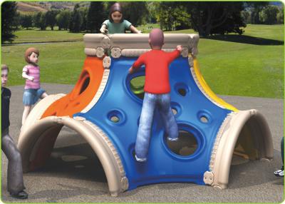 China Freestanding Outdoor Site Amenities , Contemporary LLDPE Climbing Play Structure for sale