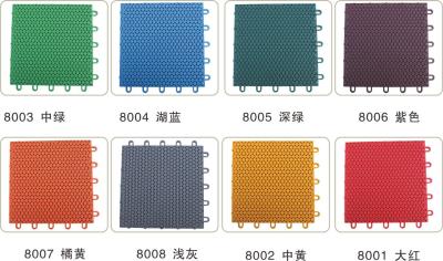 China 25*25*1.5 Plastiek dat van de de Speelplaatsbevloering van cm het Zachte Opgeschorte Vloermat voor Sporthof met elkaar verbindt Te koop