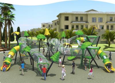 China New  Children  outdoor playground fun  climbing with slide park/ Square using for sale