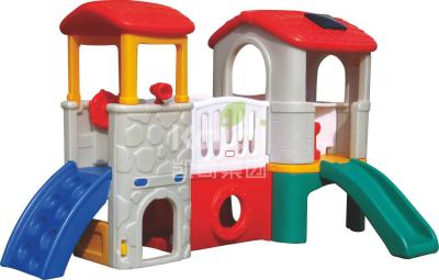 China Multi - Functional Fun Plastic Free Standing Kids Slide , Free Standing Equipment for sale