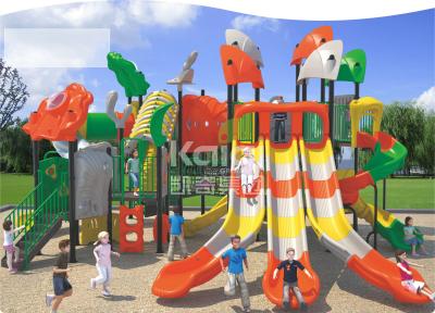 China Funny Amusement Outdoor Playground Equipment 1350*1210*500cm Zone Size for sale