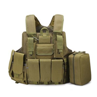 China Camouflage Tactical Vest Camouflage Vest Cs Multifunctional Outdoor Waterproof Field Tactical Vest for sale