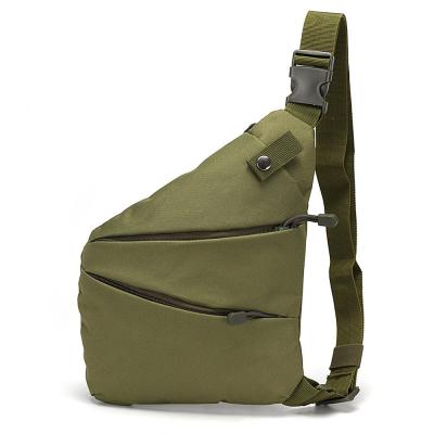 China Outdoor One-Shoulder Water Proof Fan Chest Bag Military Tactical Military Mountaineering Male Portable Army Bag for sale