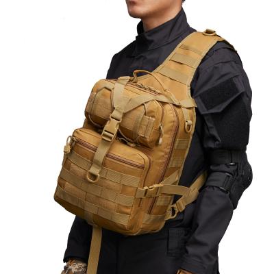 China Runsack Bag Trekking Shoulder Waterproof Tactical Chest Bag Military Cross - Pocket Body Climbing Raising Bag for sale