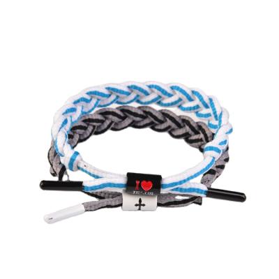 China Casual/sports unique personality, high quality retro women's braided rope eye bracelet for sale