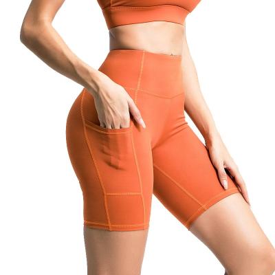 China New Style Antibacterial Yoga Dress Women's High Waist Pocket Sports Quick Drying Shorts Hip Dress Yoga Pants for sale