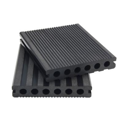 China Waterproof Wear Resistant Anti-Slip Exterior Solid Wpc Composite Wpc Decking Boards Floor Board for sale