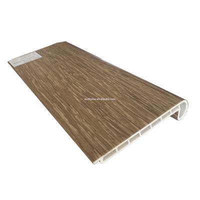 China WPC SPC PVC Flooring SPC/WPC/Laminated Flush Stair Nosing 55mm x 25mm Flooring Accessories Eco Friendly Moldings for sale