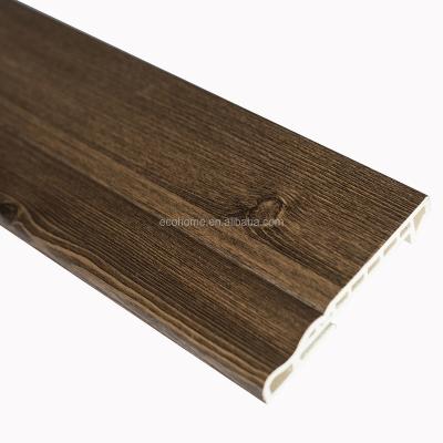 China Durable Flooring Accessories PVC Moldings For Flooring Wall Base Wall Panel for sale