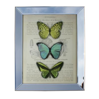 China Luxury Large Size Mirrored Picture Frame 16x20 Wooden Picture Frame Display Picture Frame for sale