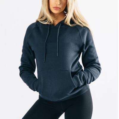 China Breathable women hoodies with spring nylon autumn cotton neckline casual sport line dresses women hoodies for sale