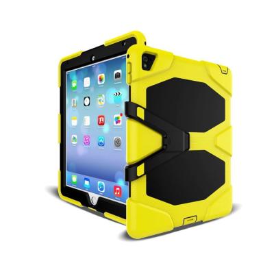 China Rugged Protective Kids Soft Silicon Cover Rugged Bumper Cover For iPad Pro 12.9 Case - Yellow for sale