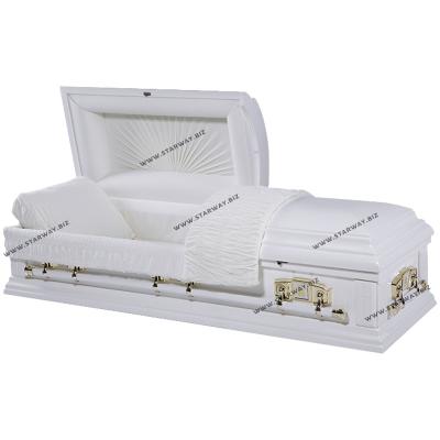 China Lieven Poplar High Quality American Style 8823 Casket Caskets and Adult Burial Supplies and Caskets Customized for sale