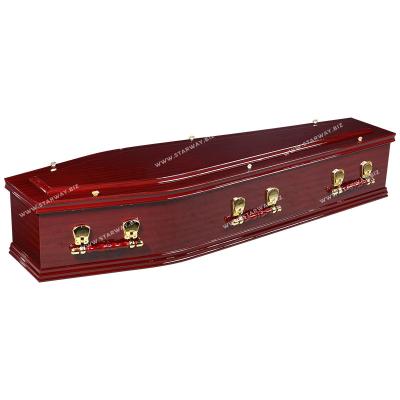 China Starway Factory Supply Australian Style Casket Funeral Caskets And Casket Caskets With Handles for sale