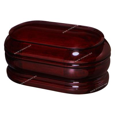 China U1001High Quality American Style Cremation Made In China URNS For Adult Funeral Human Ashes Box Wooden Urns for sale