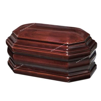 China American Style Top Selling Wooden Urns Starway Factory Supply Burial Supplies Casket Cremation Urn Handles for sale