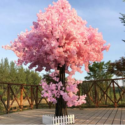 China Cherry Blossom Tree Wholesale Industrial High Quality Outdoor Artificial Cherry Blossom Artificial Tree for sale