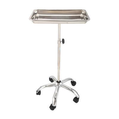 China Detachable Stainless Steel Tattoo Furniture Workstation Salon Trolley Tattoo Studio Equipment Tray Mobile Rolling Work Table Tattoo Furniture for sale