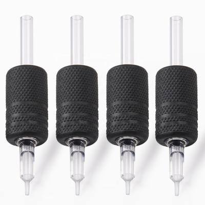 China Professional Wholesale Permanent Combo Magnum Silicone Needle Supplies Tattoo Equipment Disposable Grip for sale