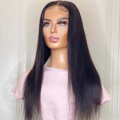 China Other Grade 12A Straight Cambodian Wig Hd Lace Front Virgin Human Hair Wig Raw Cuticle Aligned Wigs for sale