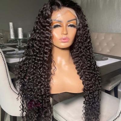 China Other Best Wigs 100% Raw Virgin Brazilian Hair Wigs Deep Wave Virgin Human Hair Lace Frontal Wigs for sale