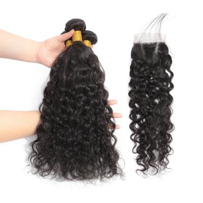 China Cambodian Curly Curl Bundles & Closures Virgin Hair Bundles & Frontal Set for sale