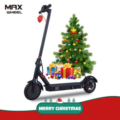 China Hot selling e-scooter 2 fold scooter aluminum alloy wheels unisex electric scooter 350w maxwheel E9 for sale