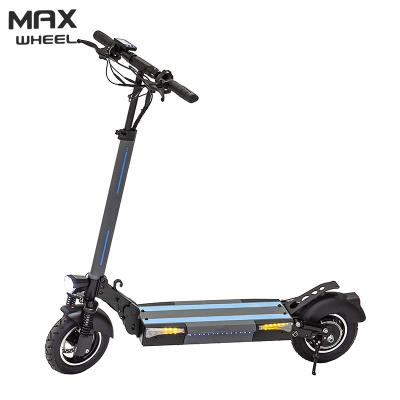 China 48V 1000W Unisex Powerful Off Road E Scooter Adult Folding Electric Scooter for sale