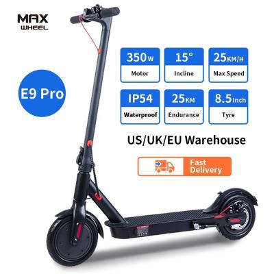 China Cheap Scooter Two Wheel 350W Motor Unisex Folding China Quik Scooter 8.5 Inch Wheel Electric Scooter Eu Warehouse for sale