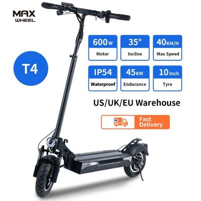 China Newest Powerful Unisex Wide Wheel Electric Scooter Model T4 600W Scoter Off Road Electric Scooter 54.6V 12.5Ah Fast Electric Scooter for sale