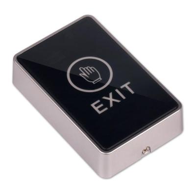 China Button Door Touch Exit Button Push Desk Release Switch Access Control LED Light for sale