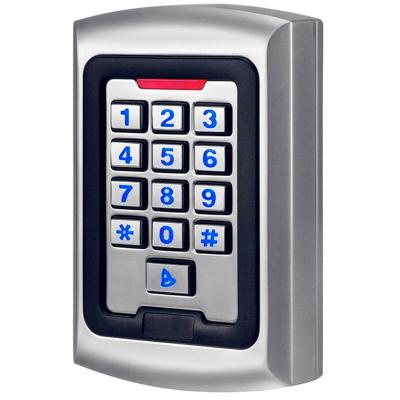 China Waterproof Metal Keypad RFID Smart Card Reader Standalone Single Door Access Controller for sale