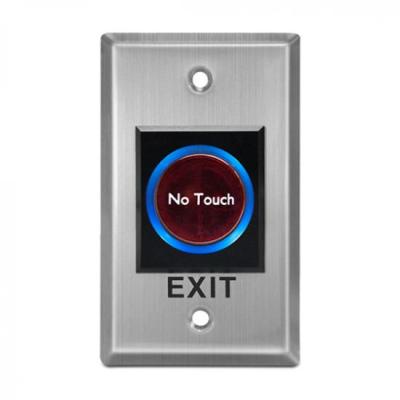 China ACM-K2A Factory Price Door Contactless Exit Switch Infrared No Touch Access Control Door Exit Push Button for sale