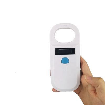 China 134.2Khz RFID Pet Microchip Scanner Handheld Animal Tag Reader 17.5cm*8.8cm*3.5cm for sale