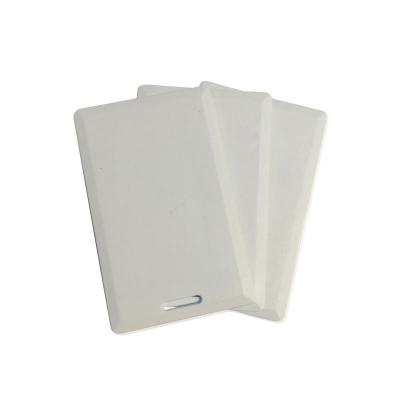 China Time attendance pvc id clamshell cards 125khz rfid card with serial number printed em tk4100 thick proximity card for sale