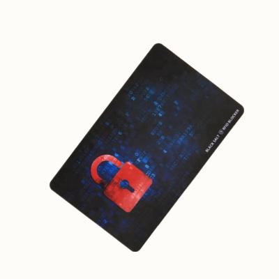 China Credit Cards And Passports Protective Technology Field MINI TAG E Card Blocker RFID Blocking Card for sale