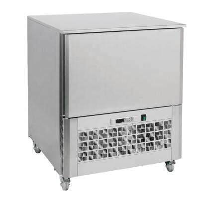 China Commercial Single-Temperature 5 Trays Stainless Steel Air Blast Freezer For Sale for sale