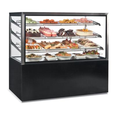 China New 3 row square glass food warmer display for sale HD-124K for sale